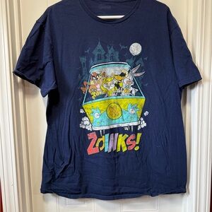 Warner Bros. Scooby-Doo Navy Graphic Tee